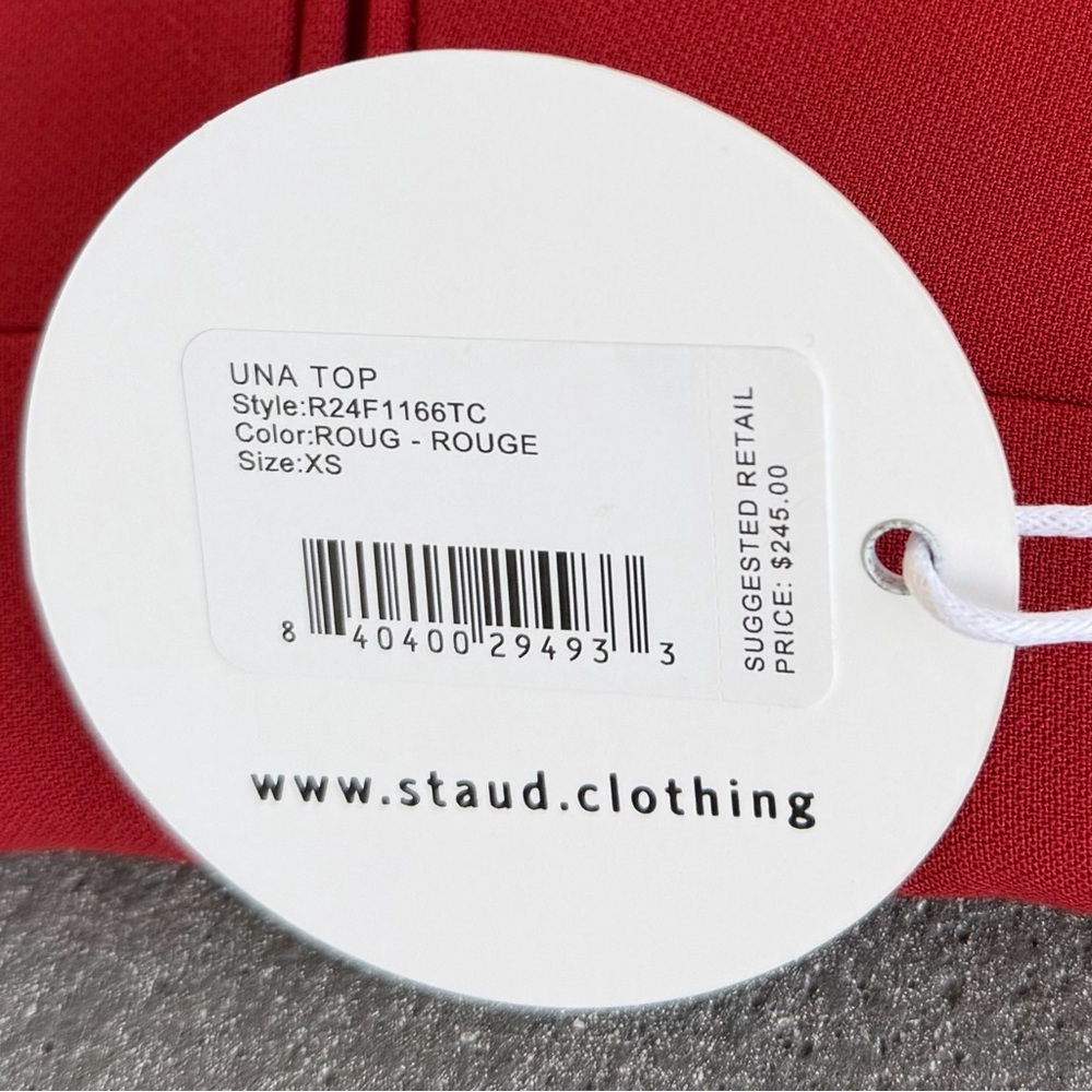 STAUD Una Button-Up Top - Picture 2 of 4